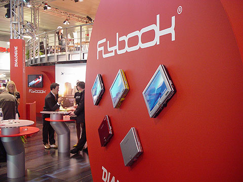 Flybook at CeBIT 2005